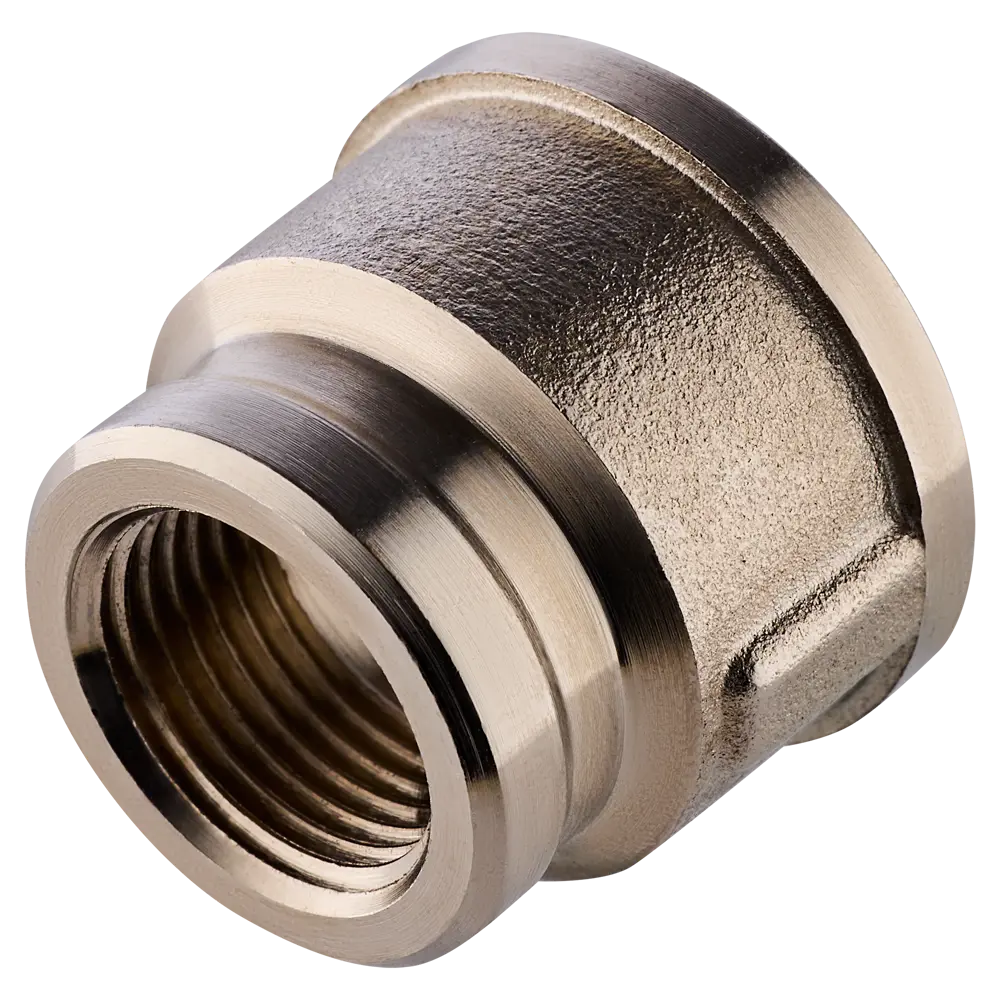 Муфта переходная MONLID 1/2"x3/8" ВР мм никелированная латунь STLM-2149696 - Вид №1