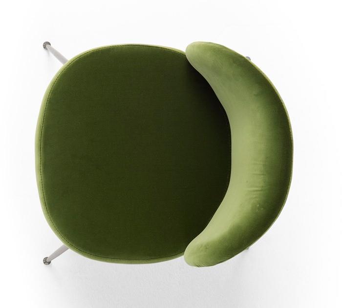 AMURA Стул из ткани или кожи с металлической основой Monnalisa Am099.332-bam - Вид №3