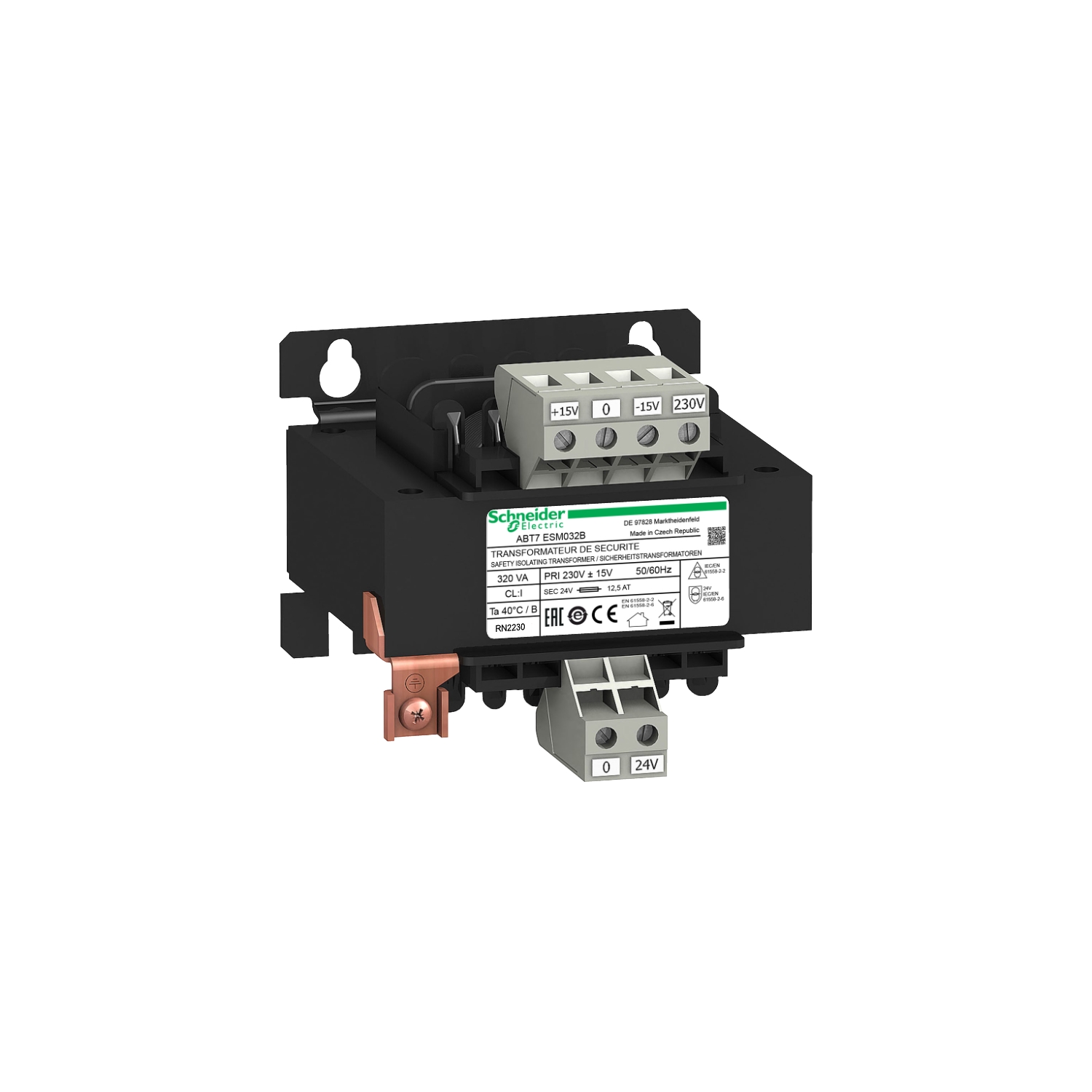 ABT7ESM032B ТРАНСФОРМАТОР 24В 320ВА Schneider Electric Блоки питания и тарансформаторы 