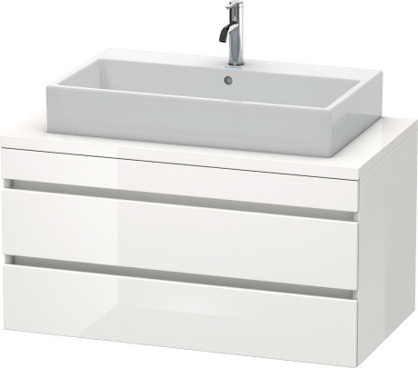 DS531903131 Тумбочка для консоли DuraStyle #DS5319 1000 x 548 мм Сосна серебристая, декор Duravit - Вид №2
