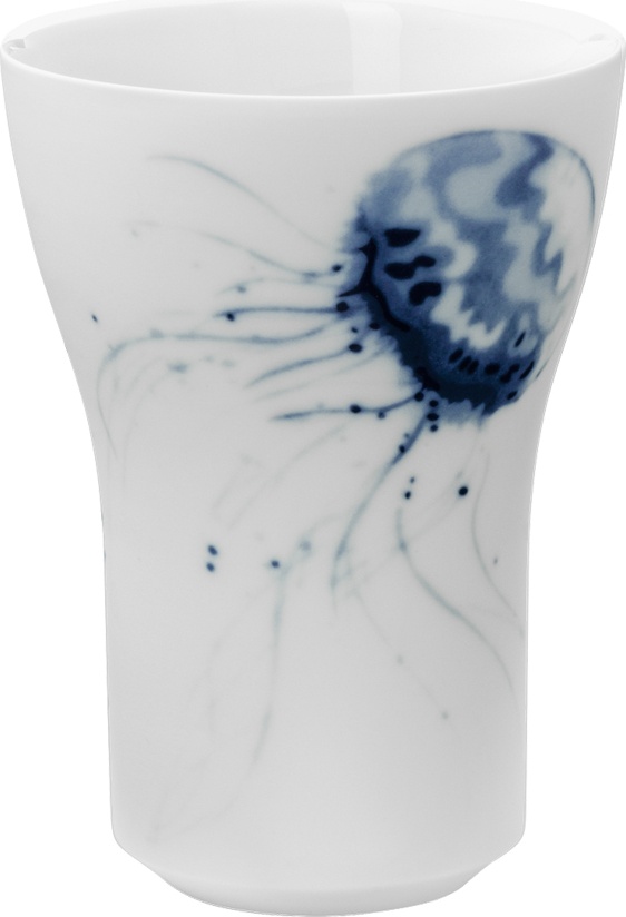 10581137 Hering Berlin Бокал для горячих напитков Hering Berlin "Медуза" "Океан" 220мл Фарфор, Керамика 