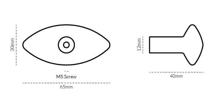 Латунная ручка Lo & Co Interiors Almond ARCH-00063487 - Вид №43