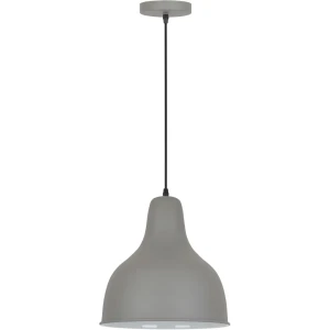 Подвес Abby 1404/1P 1хЕ27x60 Вт цвет серый 18830862 STLM-2159337