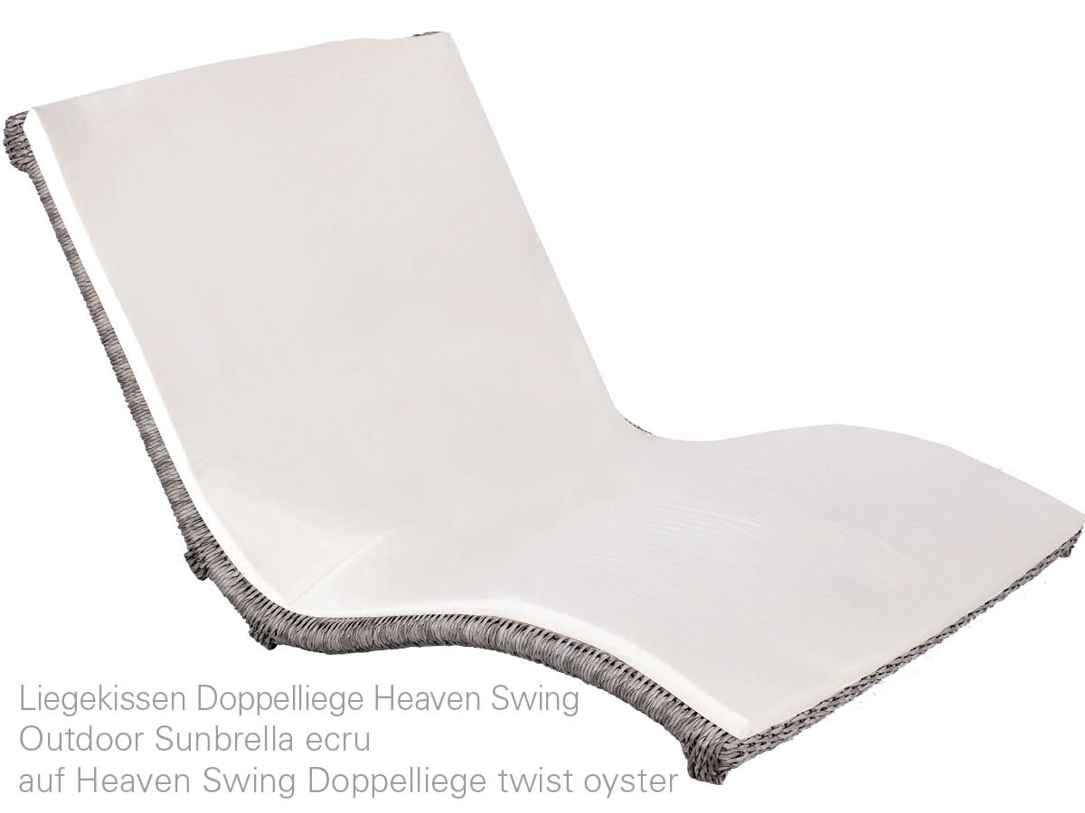 68.00.0438 Heaven Swing Twist oyster двуспальная кровать Mbm  - Вид №5