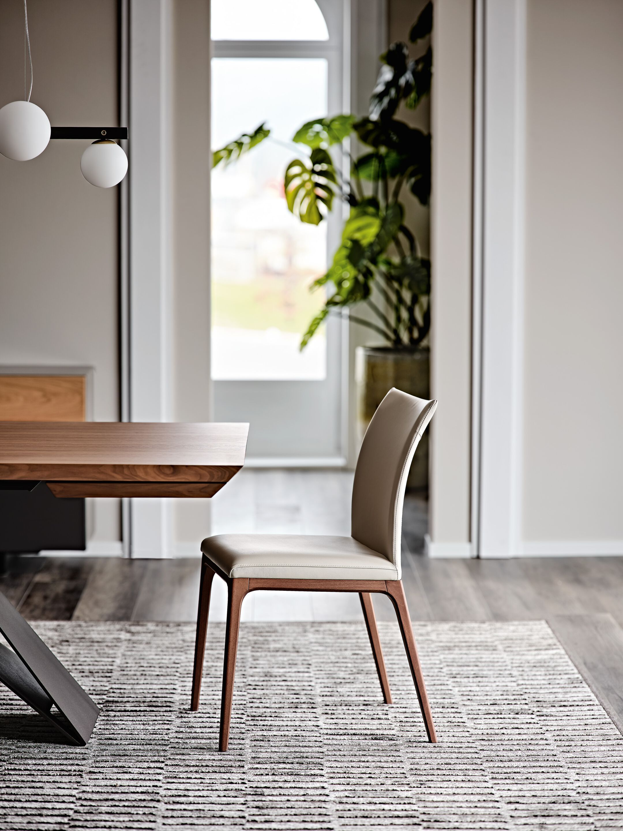 Кожаный мягкий стул Cattelan italia Аркадия ARCH-00056732 - Вид №3