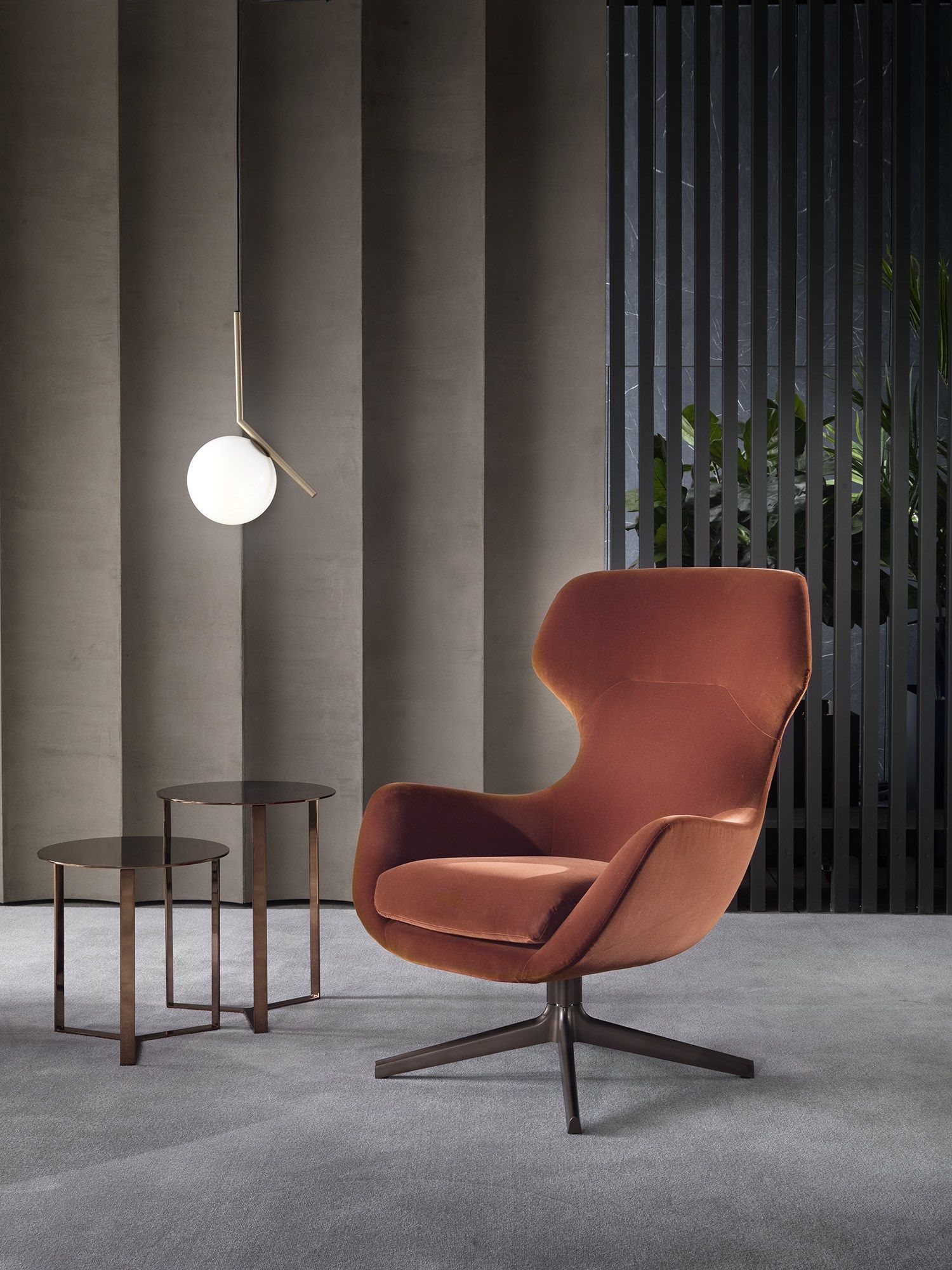 Спицевое вращающееся кресло с подлокотниками Marelli BRERA ARCH-00121414 - Вид №10