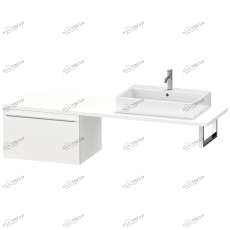 XL545401818 X-Large Шкафчик для консоли Белый матовый, декор Duravit