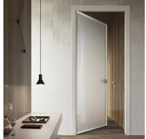 BLUINTERNI Распашная стеклянная дверь Quadro-frame