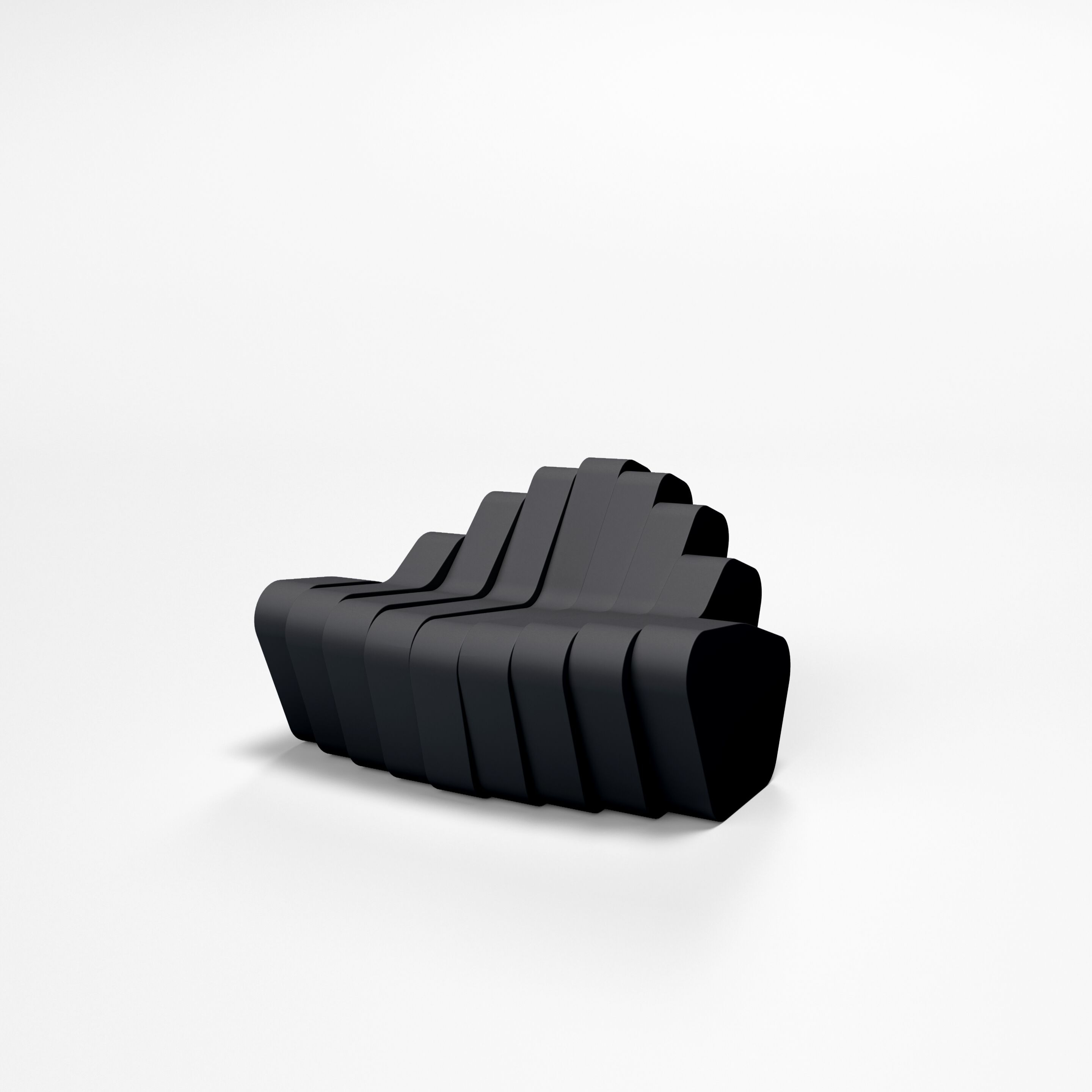 Пенопластовая скамья со спинкой SIXINCH Cliffy ARCH-00009974 - Вид №15