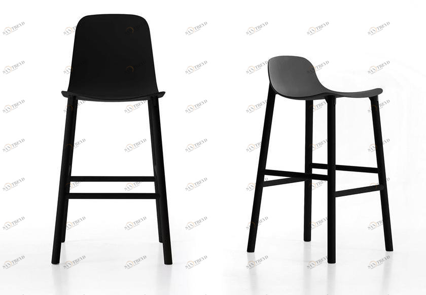 Kristalia Высокий табурет с подставкой для ног Sharky sun-id-1480170