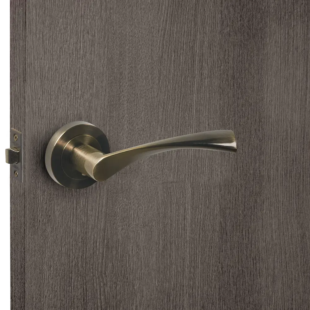 Дверные ручки PUNTO Crona в бронзовом исполнении для межкомнатных и входных дверей 85202131 STLM-0059784 - Вид №5