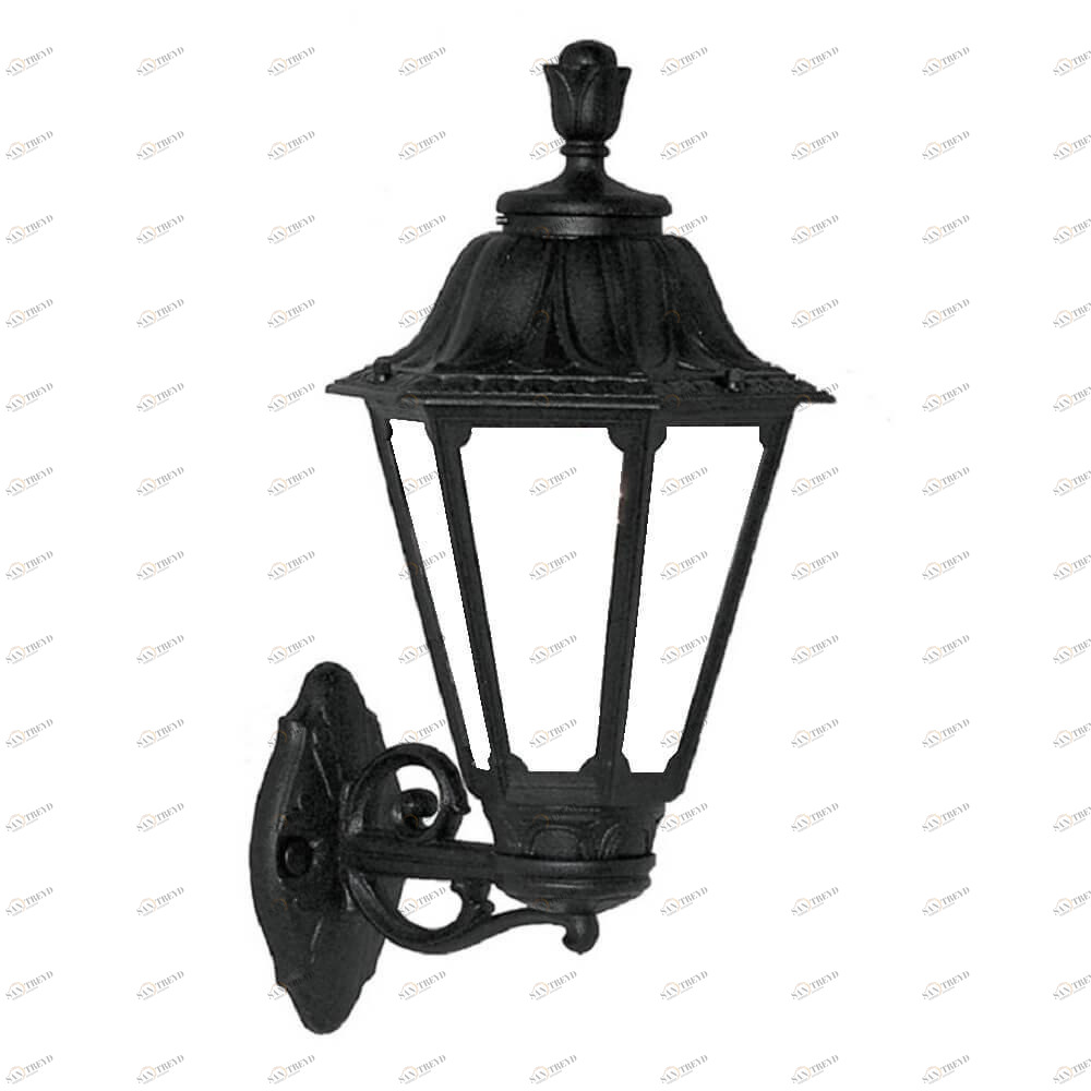 Уличный настенный светильник Fumagalli Bisso/Rut E26.131.000.AYF1R FUMAGALLI ПОД СТАРИНУ, ФОНАРЬ 271795 Черный 