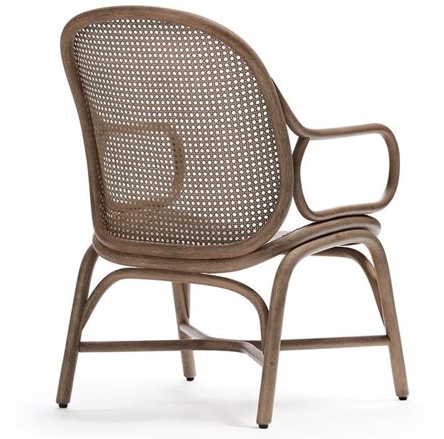 EXPORMIM Кресло из ротанга с подлокотниками Frames T051 r - Вид №2