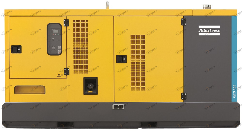 Генератор дизельный Atlas Copco QIS 155 в кожухе с АВР sun-id-1032289