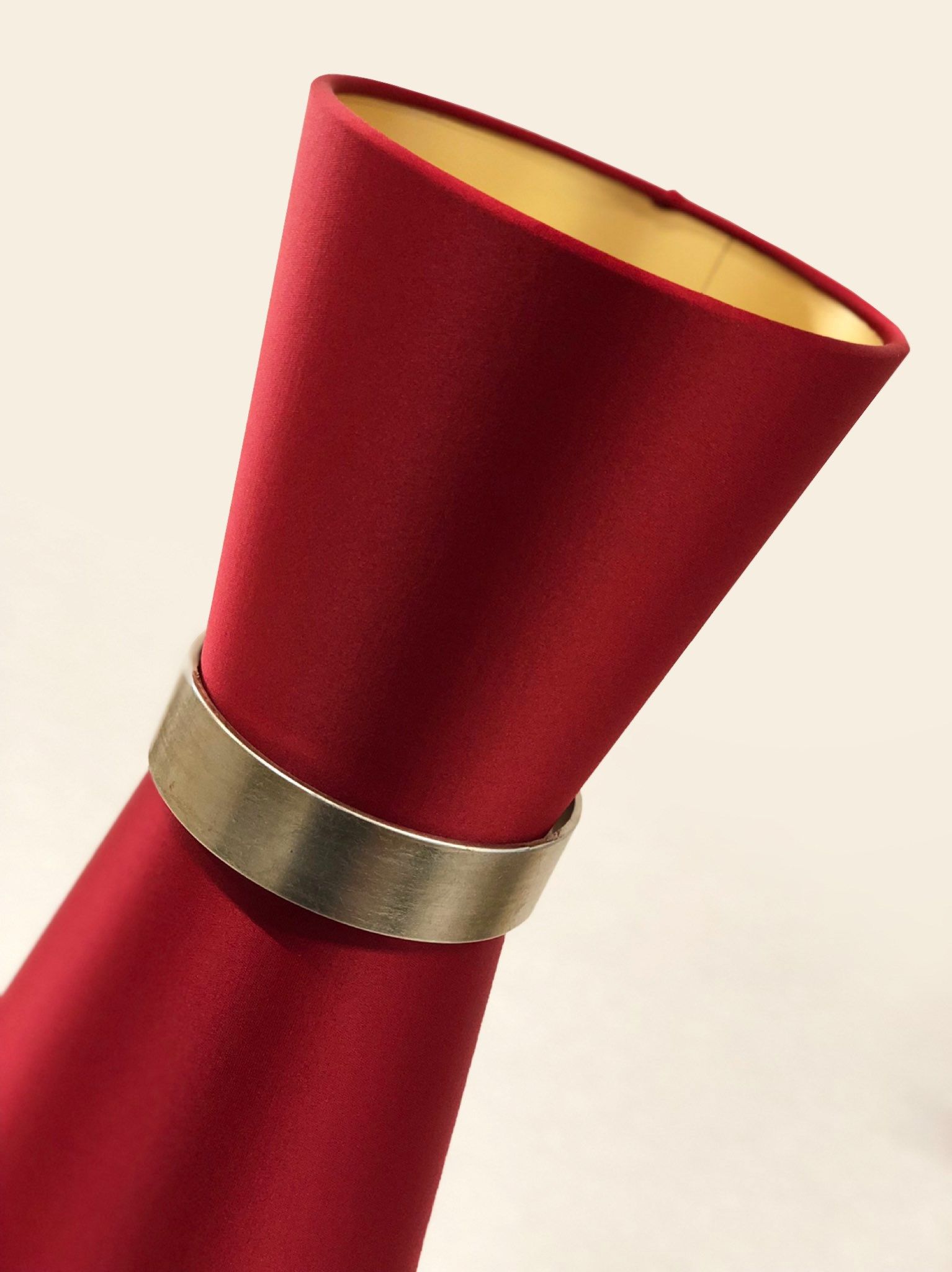 Металлическая настольная лампа ручной работы Abrissi ARCH-00006452 - Вид №2