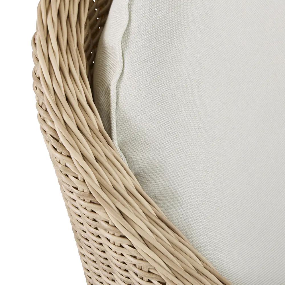 Кресло садовое NATERIAL Medena с подушками - алюминий и искусственный ротанг 87082102 STLM-0073136 - Вид №9