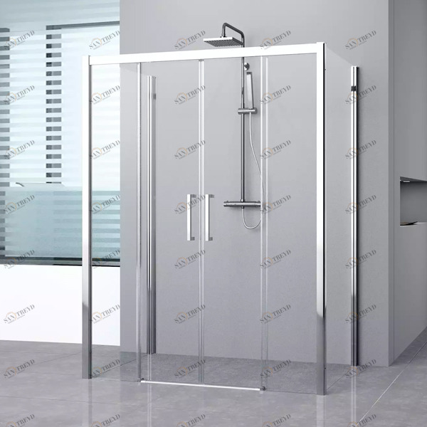 Душевой уголок 120x70 KUADRA 2A+F+F Novellini KUADRA KUAD2A1141KKUADF661KKUADF661K