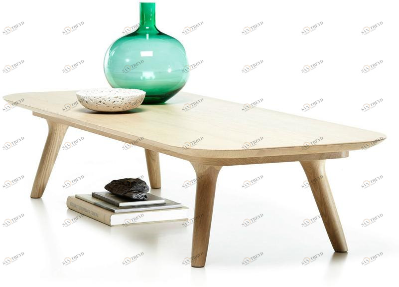 moooi Прямоугольный журнальный столик из дуба Zio family sun-id-1433032