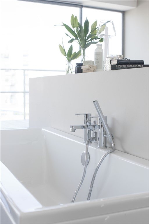 Смеситель для ванны с ручным душем, набортный [CTA7] Britton Burlington CTA7  - Вид №2