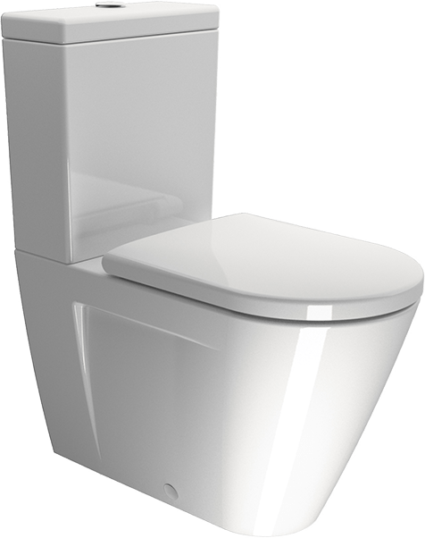 861711 Компакт унитаз с бачком Белый GSI ceramica Norm Италия - Вид №6