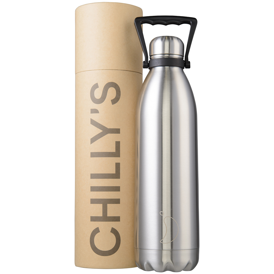 B1800SSSTL Термос stainless steel, 1,8 л Chilly's Bottles  - Вид №2
