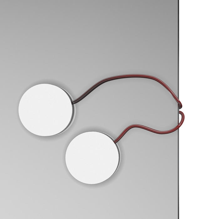 ED-ST40 Edone Страдивари освещение ХРОМОВЫЙ ФОНАРЬ магнит 