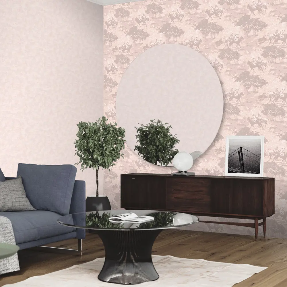 Обои флизелиновые Euro Decor Polo белые 1.06 м ED7131-01 88468810 STLM-2071392 - Вид №3