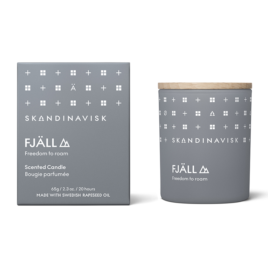 SK20211 Свеча ароматическая fjall с крышкой, 65 г S K A N D I N A V I S K 