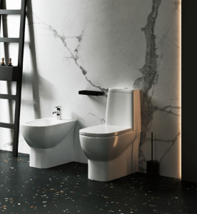 INFSLCC01040522R Унитаз-компакт Rimless SANITA LUXE Infinity