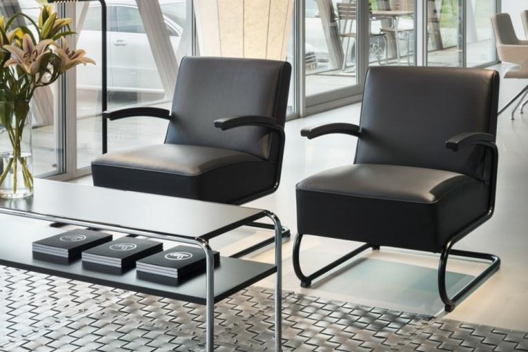 Thonet Низкий прямоугольный журнальный столик с журнальной полкой B 10 sun-id-1439430 - Вид №1