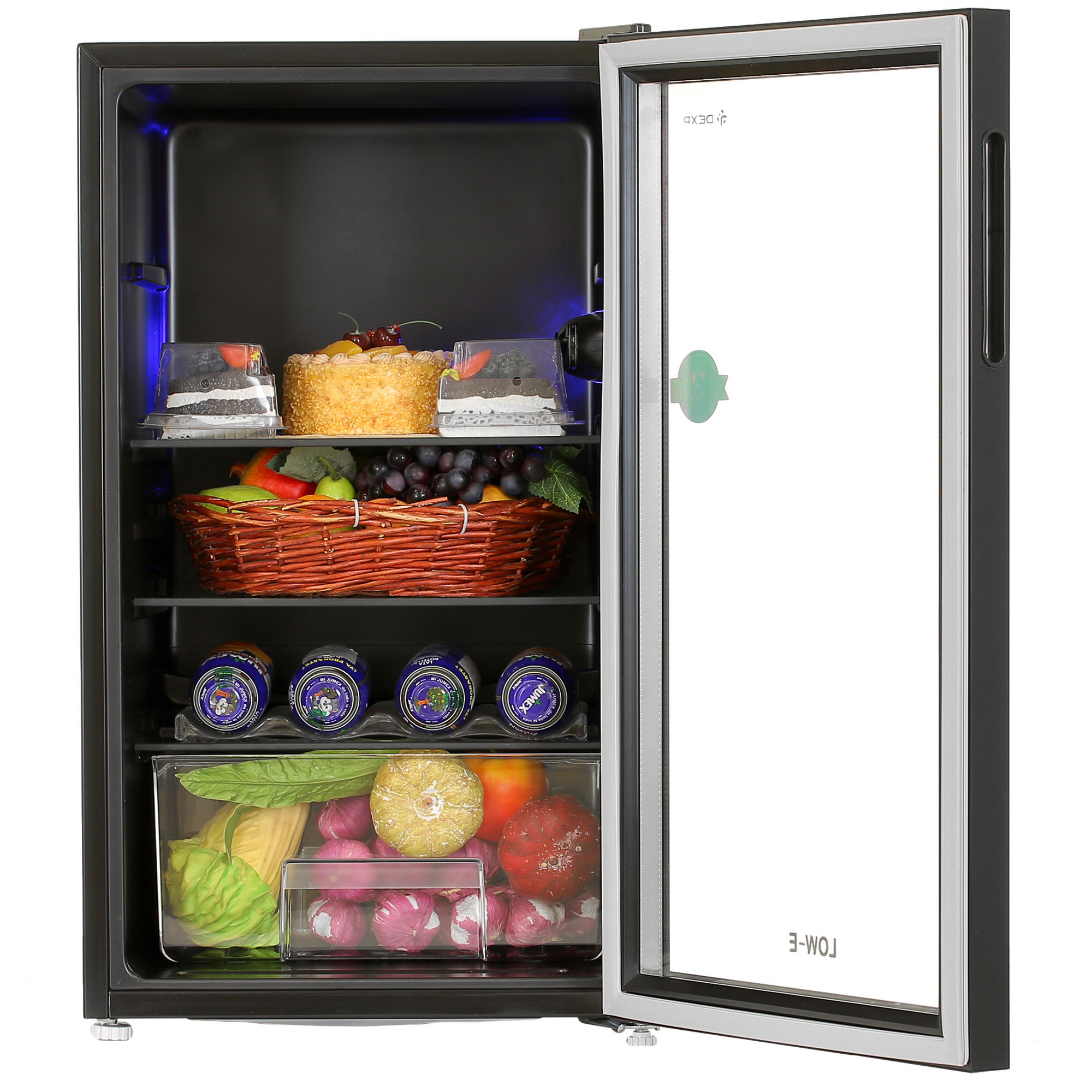 4885369 Холодильная витрина   DEXP GS2-5090AMG черный STDN-0145302 - Вид №5