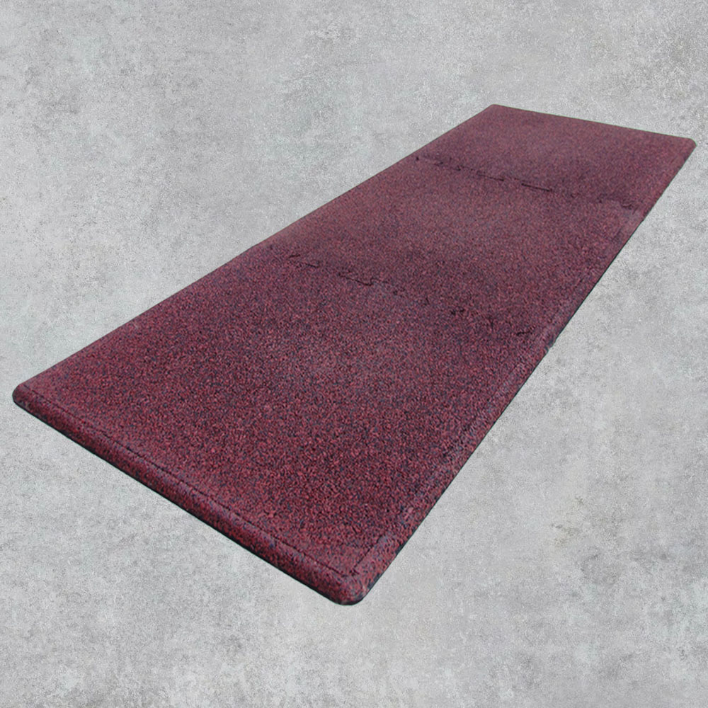 Дорожка садовая красная из 3 элементов. Резиновое покрытие ЭКОПРОФИТ ДРСКр003 - Вид №1