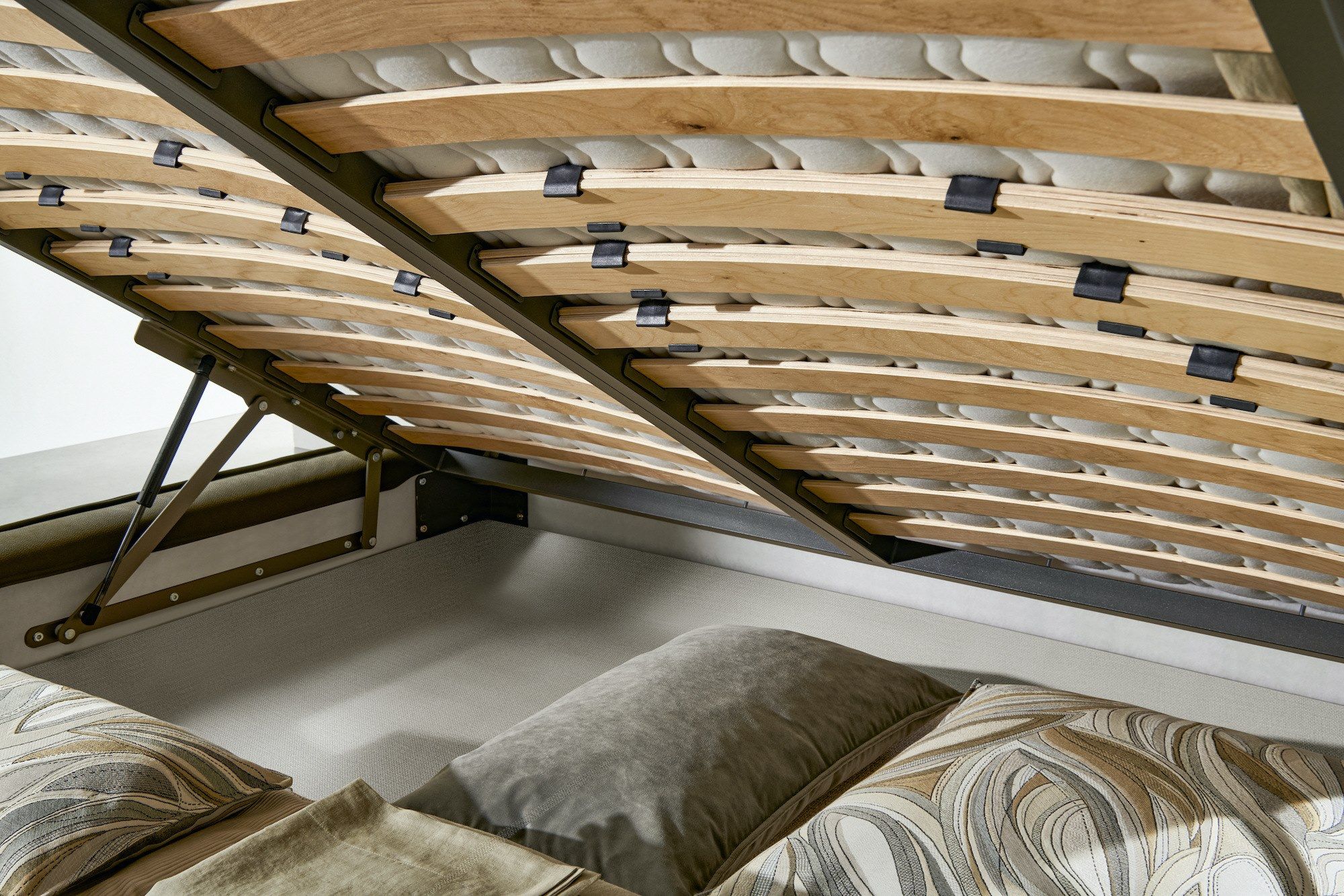 Двуспальная кровать с мягким контейнером Twils A-BOX ARCH-00057718 - Вид №7