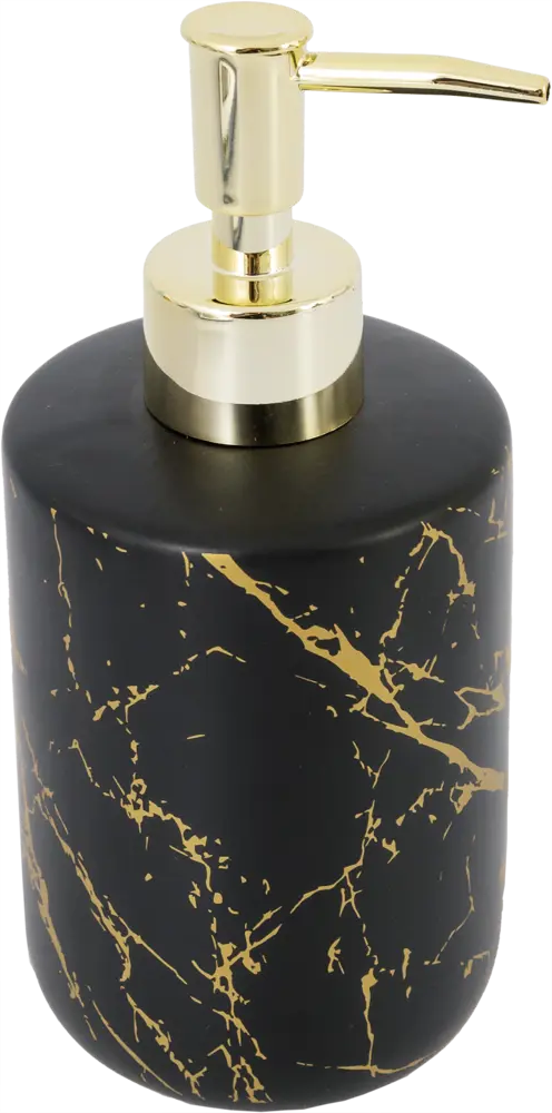 Дозатор для жидкого мыла VIDAGE Marmo Nero - керамический акцент для ванной 89714694