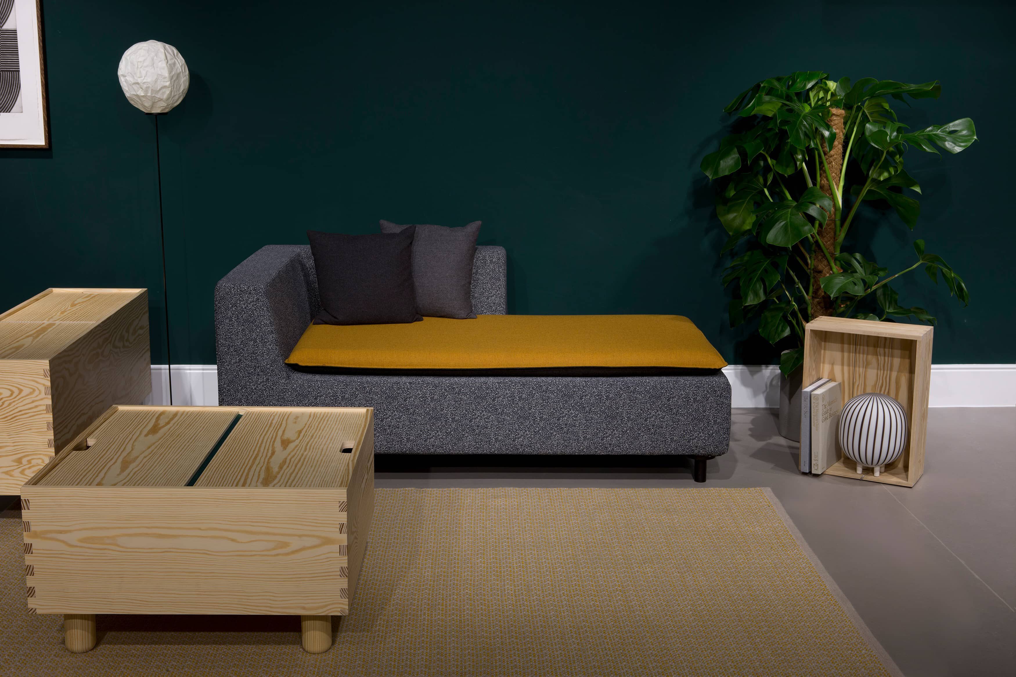 Прямоугольный Сосновый журнальный столик с отсеком для хранения Established&Sons Crate Series ARCH-00038663 - Вид №8