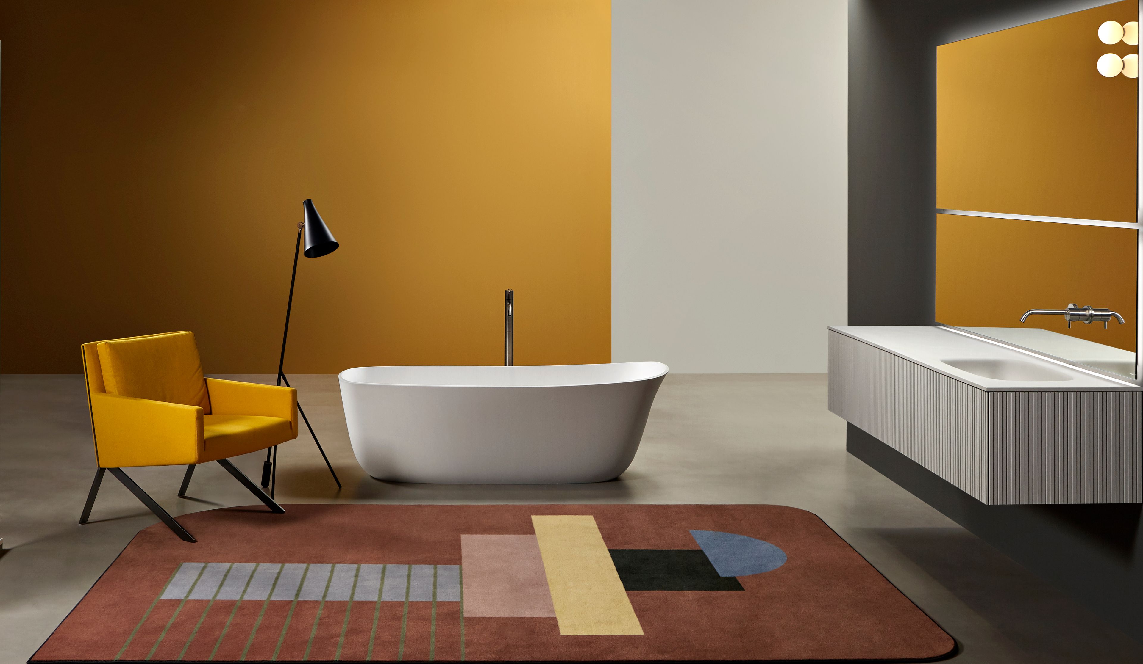 Подвесной умывальник Antoniolupi BINARIO ARCH-00046925 - Вид №9