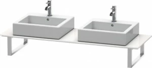 XL045C02222 X-Large Консоль для накладных раковин и встраиваемых умывальников Белый глянцевый декор