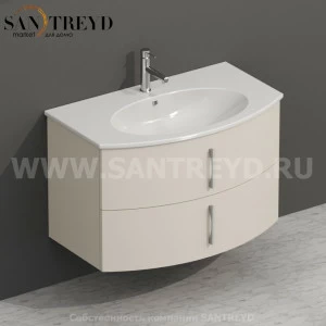 MDMC80Y131 Тумба с двумя ящиками 78 см бежевая Globo 4ALL Италия