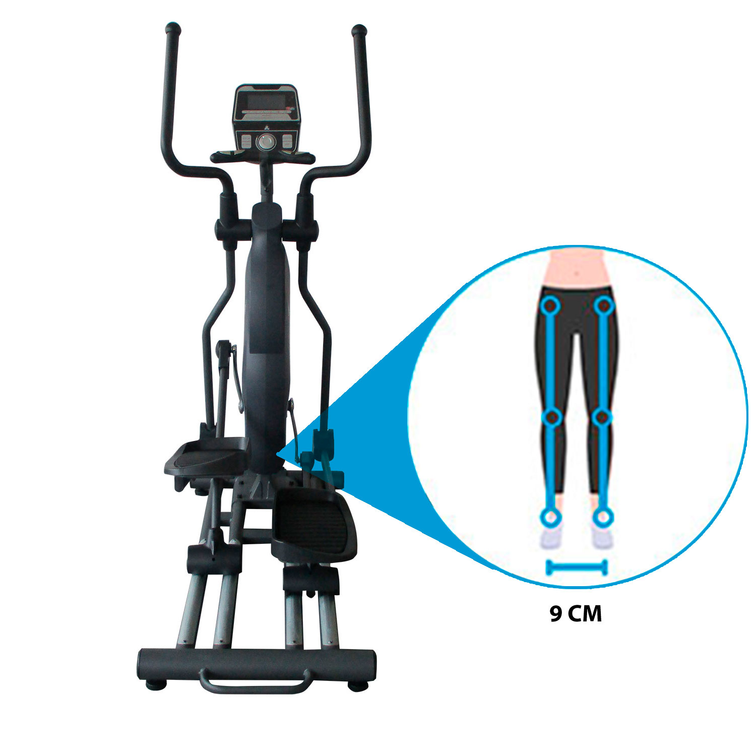 E99614 Эллиптический тренажер e99614 DFC  - Вид №4