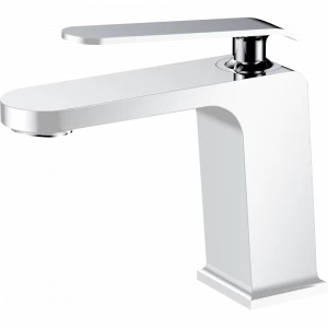 GZ 26011F Смеситель для раковины однорычажный Ganzer Белый