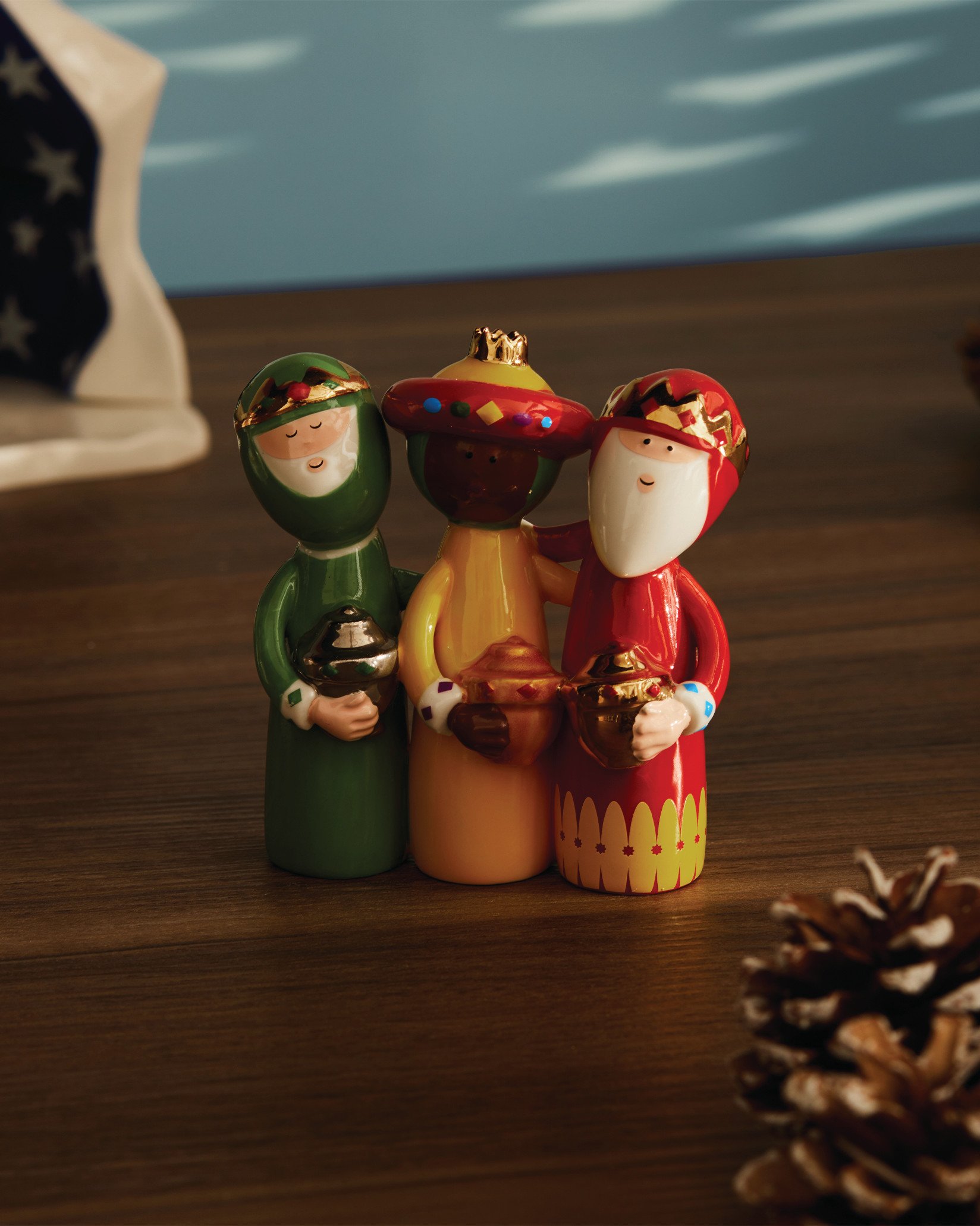 Фигурка Алесси Один, Два, Три Волхва Alessi AGJ01 4 - Вид №1