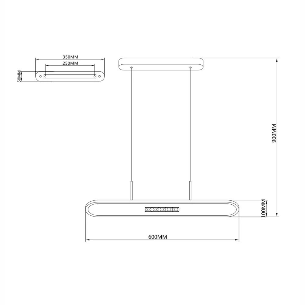Умная люстра потолочная светодиодная Schaffner Lato 2930-600 10 Вт регулируемый белый свет цвет белый 88660085 STLM-2019697  - Вид №15