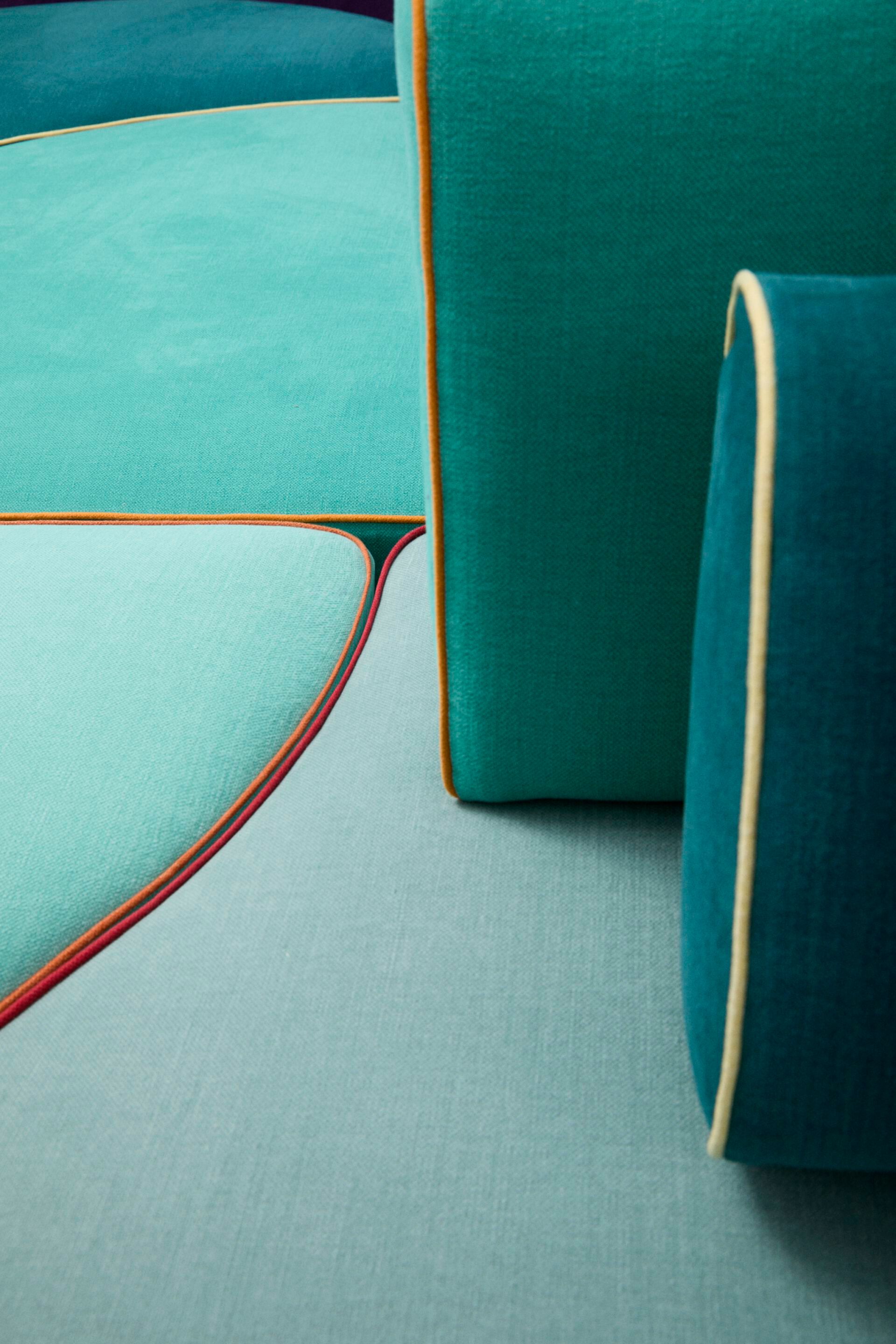 Ткань диван Paolo Nesi SNAKED ARCH-00069162 - Вид №20