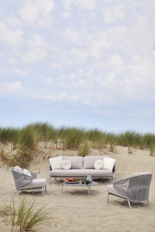 MNST17 1 мест. кресло лава серебро Manutti Radius - Вид №2