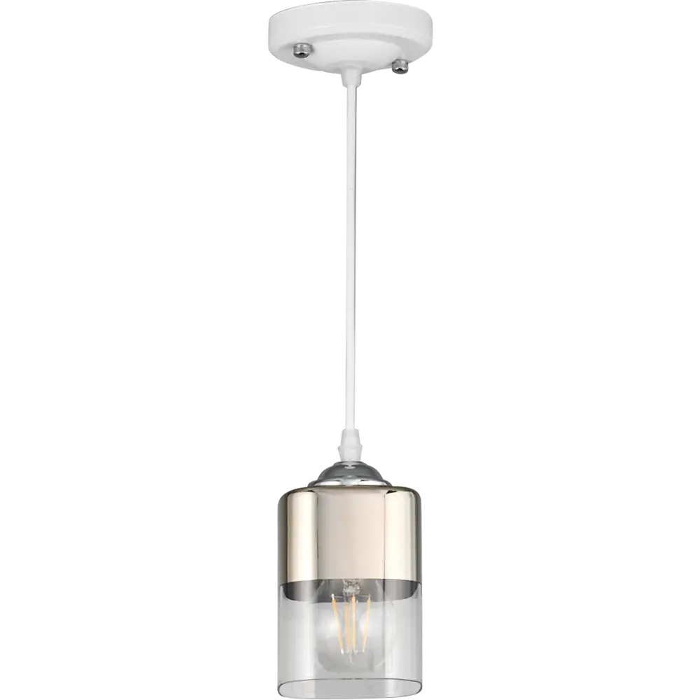 Подвесной светильник Jlight Jada 3178/1P E27 60 Вт, цвет белый/бронза 83279128 STLM-2172353  - Вид №2