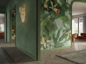 Обои с цветочными мотивами