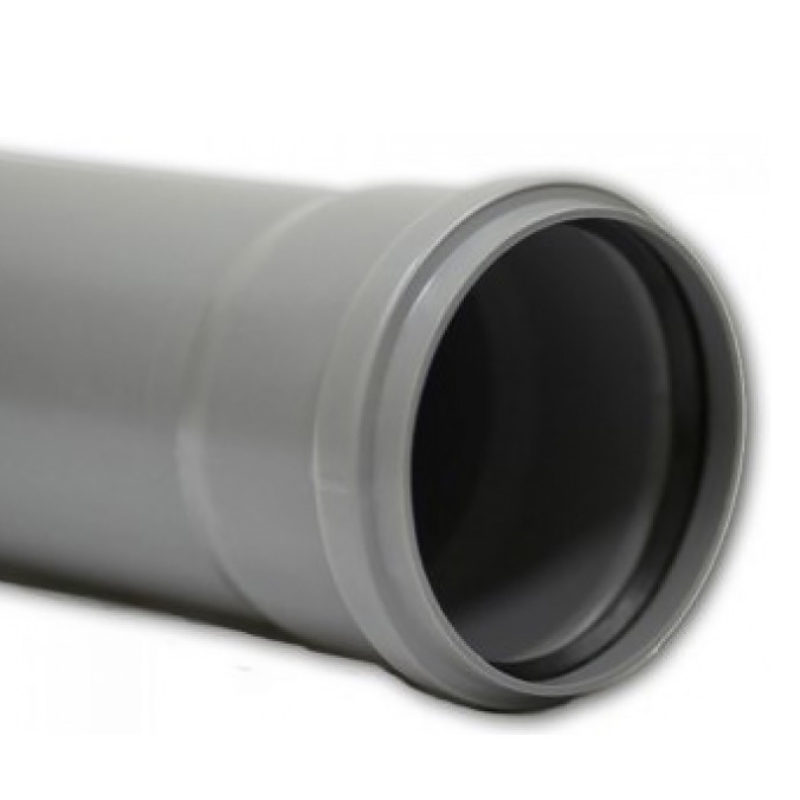 Канализационная труба Sinikon 32 х 2000 мм с раструбом Стандарт 500013 - Вид №2