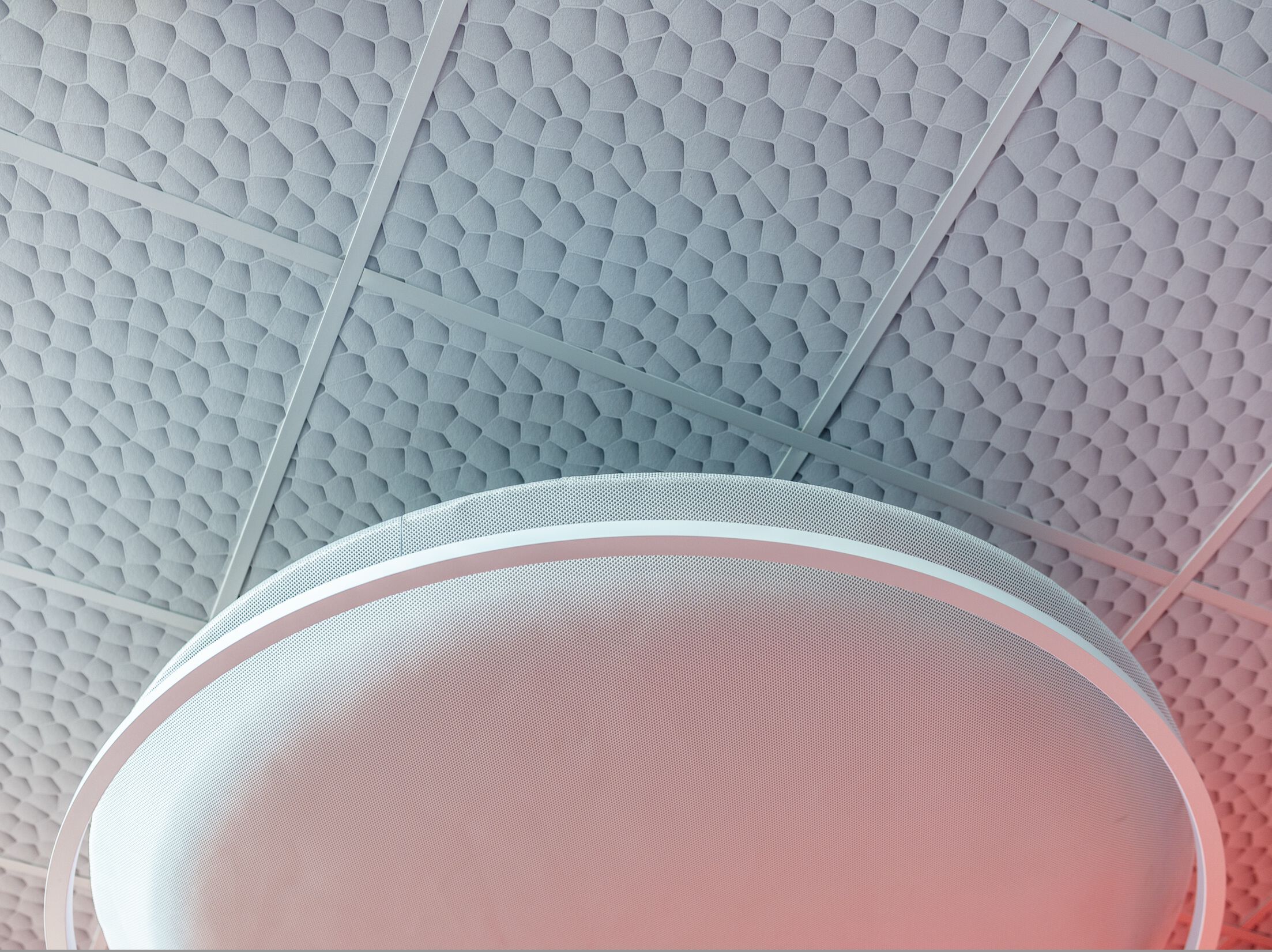 Звукопоглощающие панели из каменной ваты для подвесного потолка Sky-Tile® NIDO D'APE ARCH-00071249