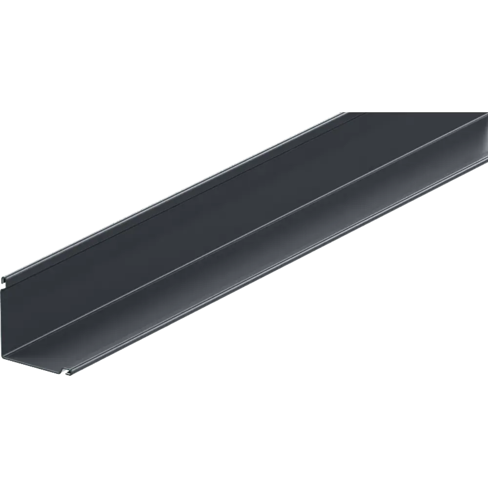 Планка угла внутренняя 50x50x1250 мм цвет темно-серый Santreyd STLM-2039222