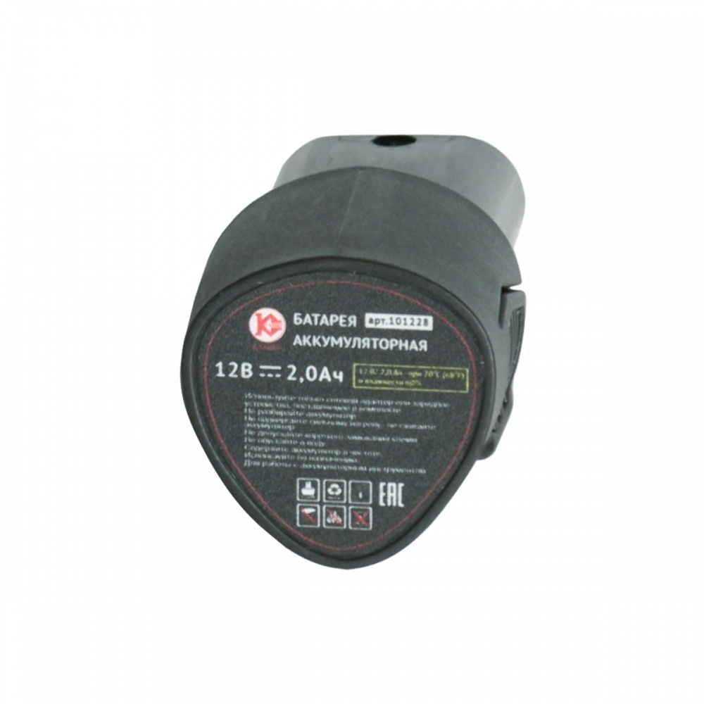 74458 Калибр Аккумуляторная батарея (арт.101228) Li-Ion, 12 В 